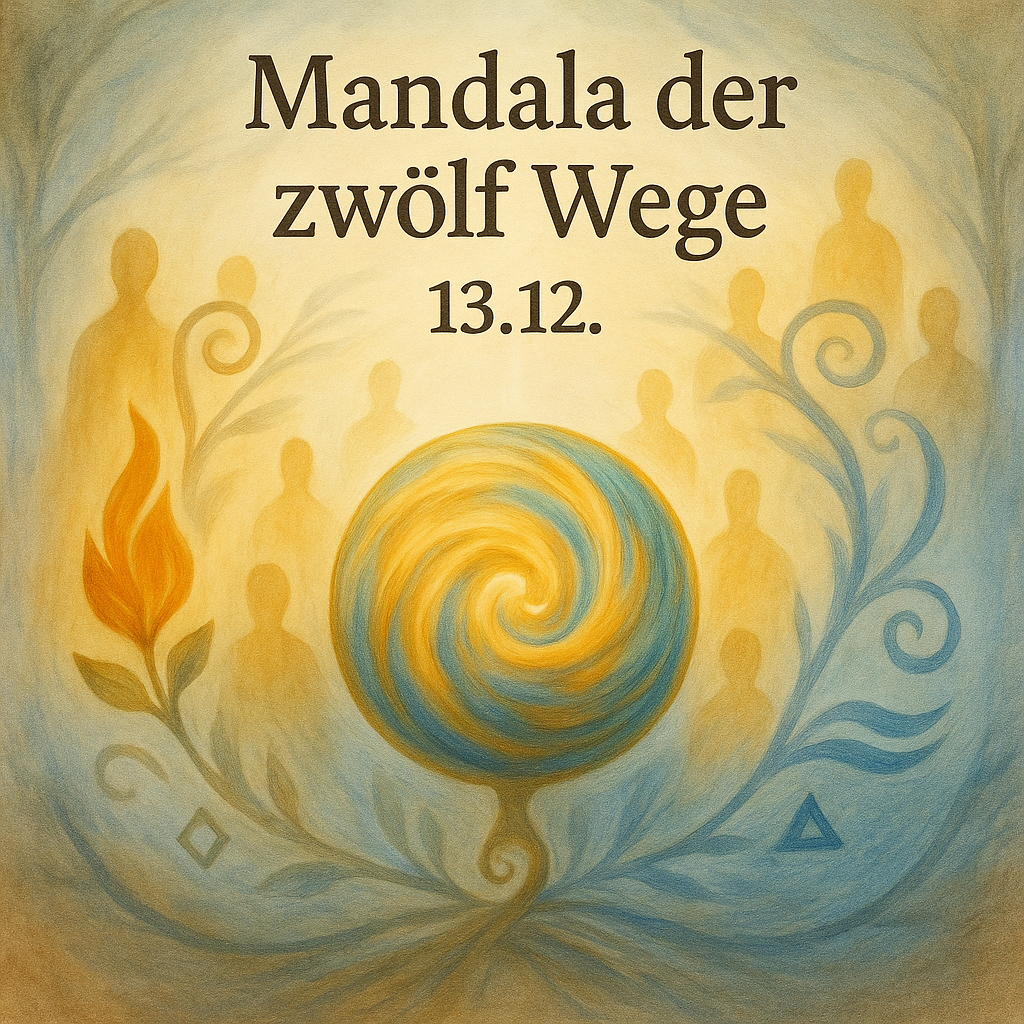 Mandala der zwölf Wege